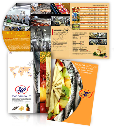 brochure design foodcyber