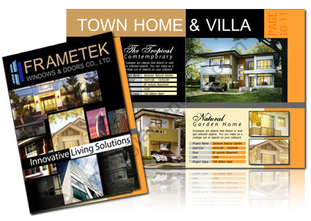 brochure design frametek_profile2