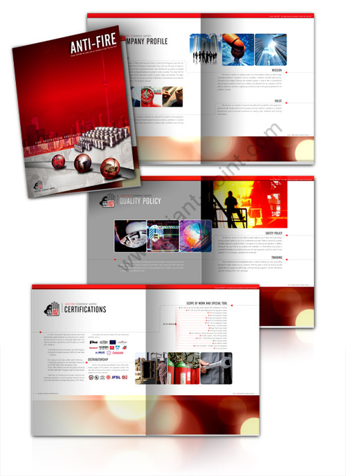 company profile brochure antifire