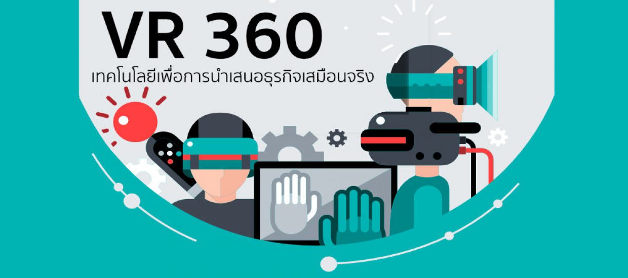 VR 360 กับวิธีการนำเอาไปประยุกต์ใช้ เพื่อการนำเสนอธุรกิจเสมือนจริง